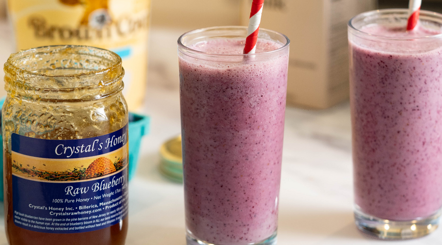 Blueberry Honey Smoothie: The Perfect After School Snack