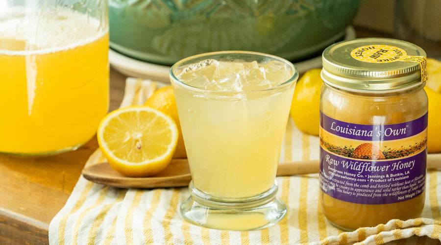 Louisiana Wildflower Honey Lemonade