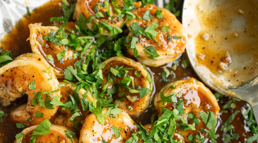 Florida Orange Blossom Honey Garlic Shrimp