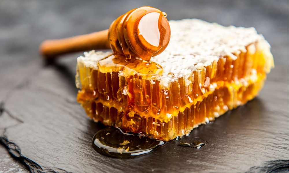 How To Cut Blocks of Comb Honey Properly