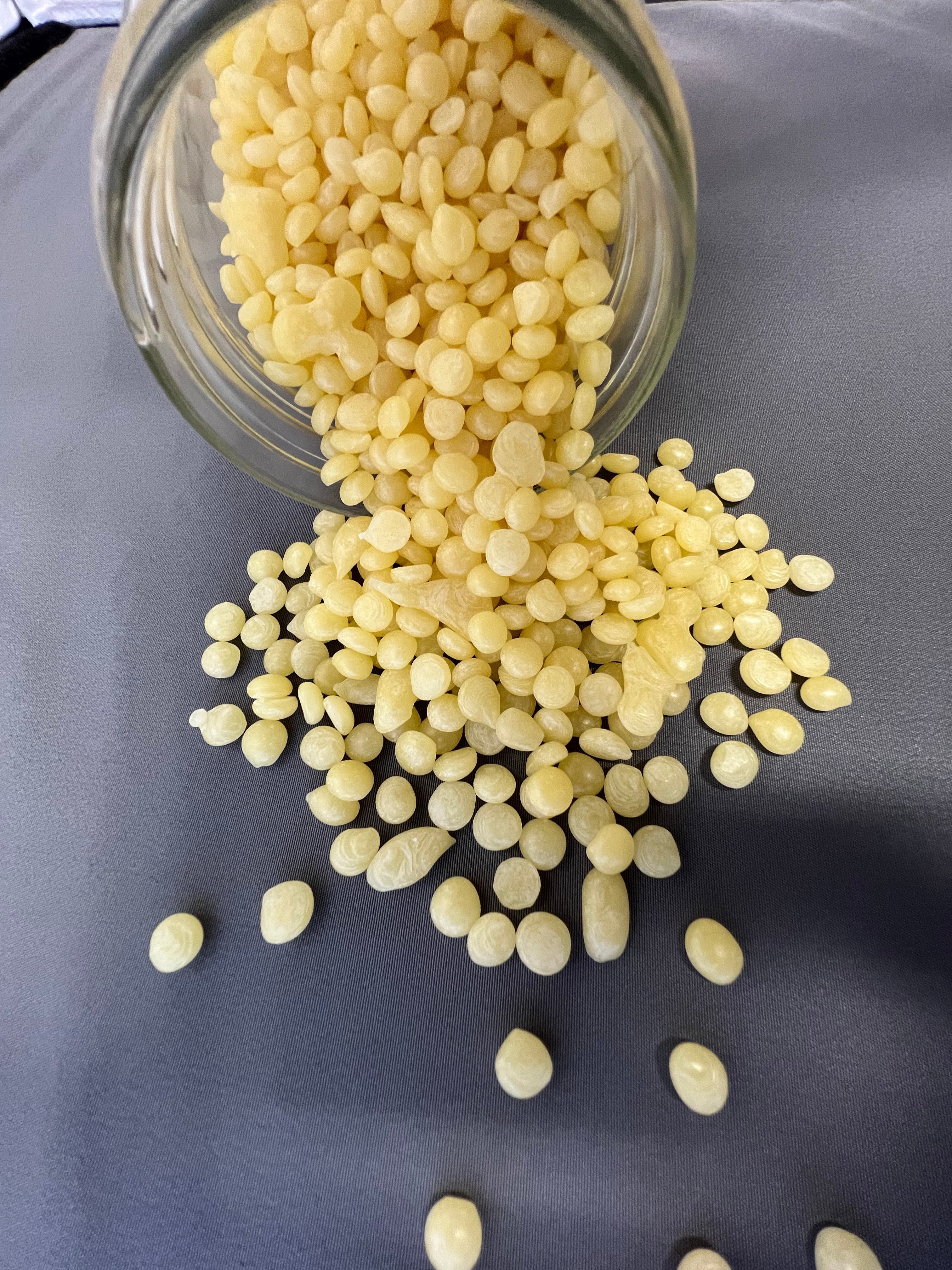 Beeswax Pearls 5lb Bag | CRYSTAL'S Honey